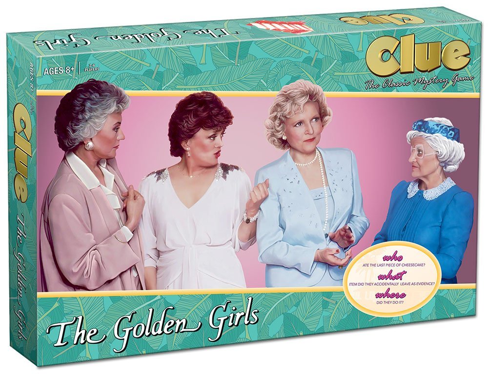 Clue Golden Girls Board Game