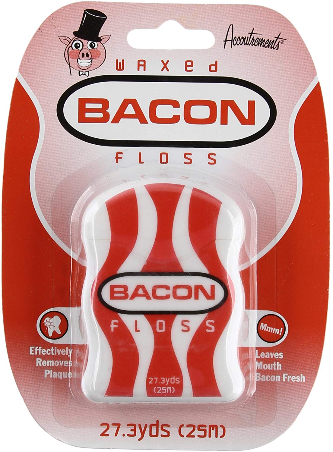 Archie McPhee Accoutrements Waxed Bacon FlossArchie McPhee Accoutrements Waxed Bacon Floss