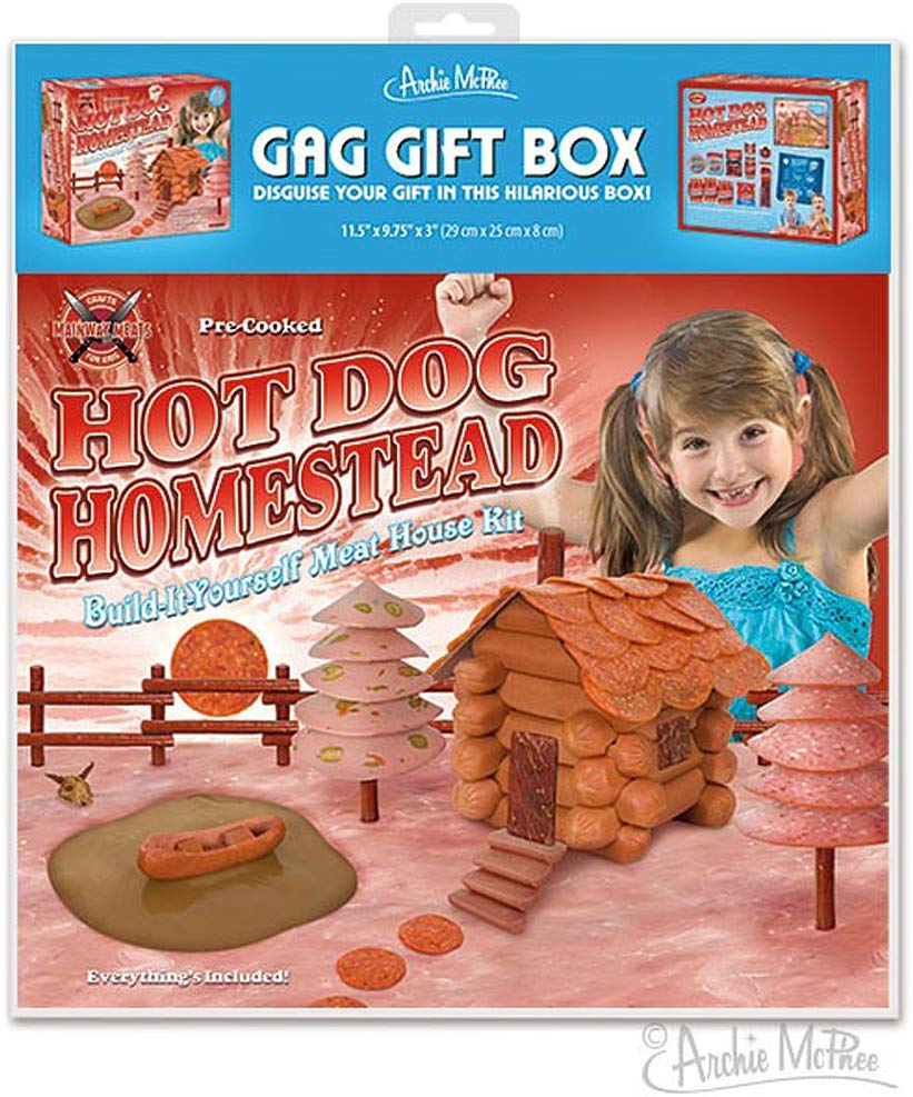 Hot Dog Homestead Joke Novelty GIFT BOX