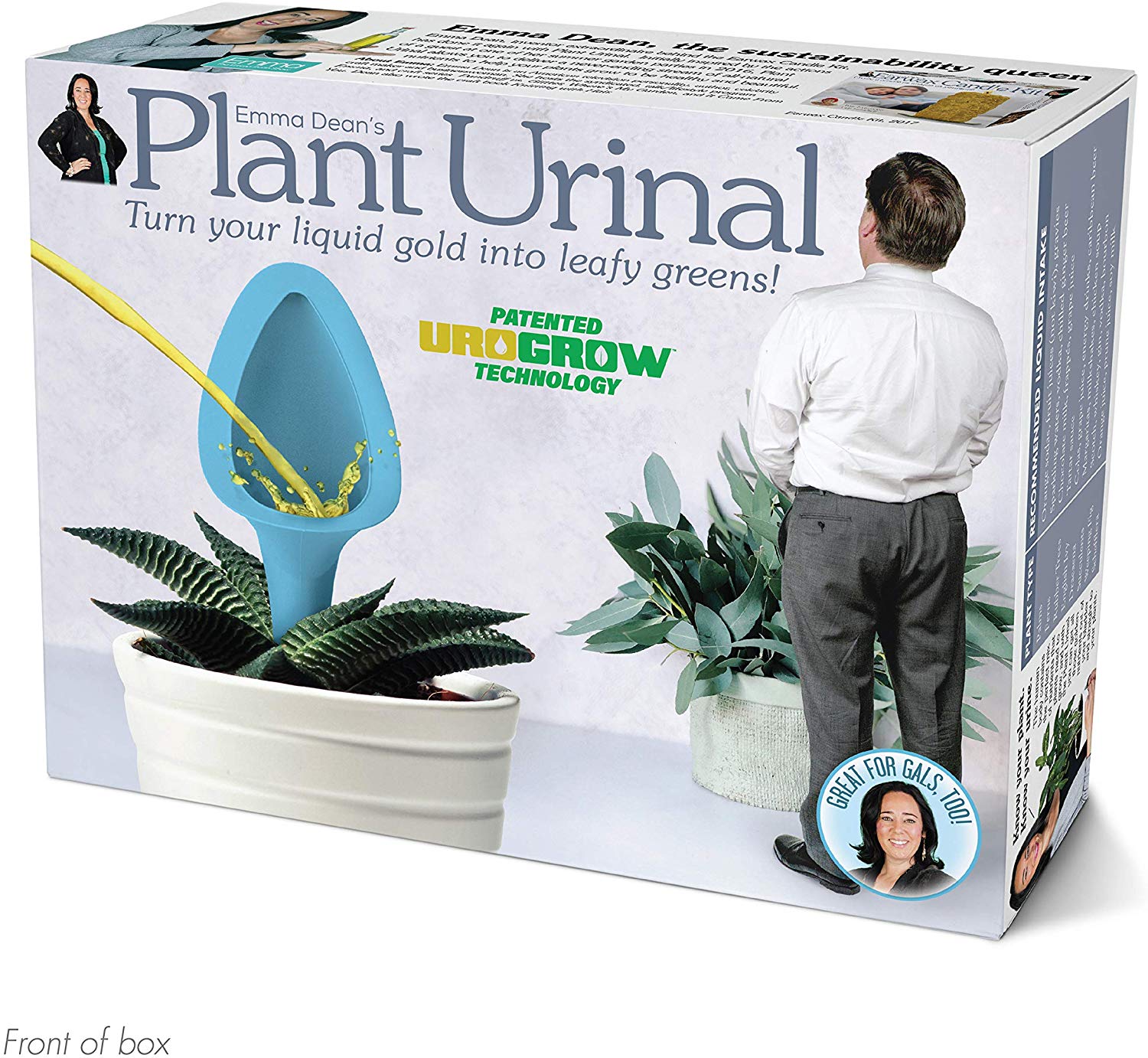 Prank Pack ?Plant Urinal? - Wrap Your Real Gift in a Prank Funny Gag Joke Gift Box